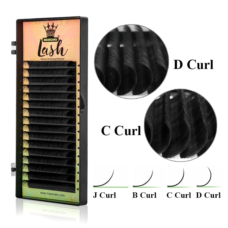 All size,8-20mm mix High Quality Eyelash Extension Mink Individual Eyelash Extensions Volume Eyelashes Extension Supplies